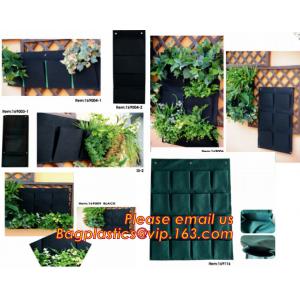 Hanging Planter Horizontal Garden Grow Bag Vertical Garden Felt Bag