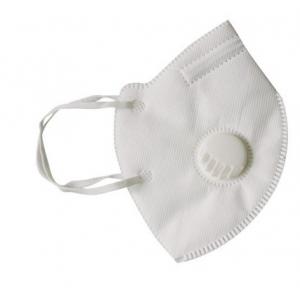 China Non-woven Disposable Folded N95 Surgical Dust Proof Face Mask Respirator with Valve supplier