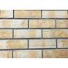 3D12-1 Interior Thin Lightweight Brick Veneer , Outdoor Artificial Brick Tiles