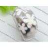 High quality guarantee Cheap large White Semi Precious Stone Ring 2130079-26