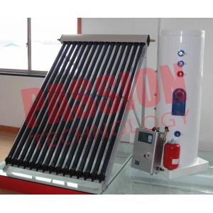 China Professional White Split Solar Water Heater With Heat Pipe Solar Collector supplier