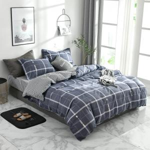China 100% Polyester Fibre Customised 4 Piece 2021 King Size Bedding Set Cotton 300Tc for Bedroom supplier