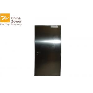 China 60 min Fire Rating/ 45 mm Emergency Exit Stainless Steel Fire Rated Doors For Commercial Buildings supplier