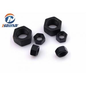China Carbon Steel Gr 8.8 4.8 Black Zinc Plated Hex Head Nuts M10 M12 M14 M16 Diameter wholesale