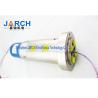 China Aluminium Alloy Pneumatic Electric Hybrid Slip Ring Through Bore Slip Ring 300mm Lead Length wholesale