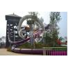China Big Spiral Fiberglass Water Slides for Kids and Adults Aqua park Sport Games 0.85m Dia wholesale