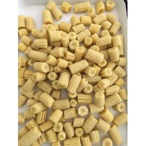 Soft Texture Canned Sweet Corn Yellow Color Vacuum Packed