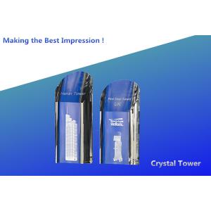 angle tower award/crystal angle tower award/3d crystal award/3d LASER CRYSTAL AWARD