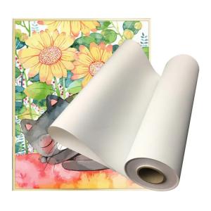 Aqueous Printing 100% Cotton Canvas For Large Format Printing