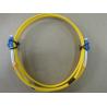 LC Singlemode Fiber Optical Patch Cord Telecom class , Polishing A