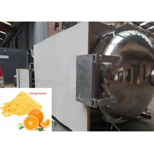 China Food Freeze Dry Breast Milk Machine 100kg/Batch Electric Heating supplier