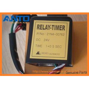 21N4-00762 24V Timer Relay Used For Hyundai R80-7 R210LC-7 Excavator Spare Parts