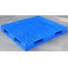 China Eco Friendly HDPE Plastic Pallets / Stackable Plastic Pallets With Reinforced Rims wholesale