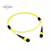 China Mtp(Mpo) Singlemode 16 FIBRE G657.A1 (9/125) PATCH CABLE for PSM8 400G APC connector on sale