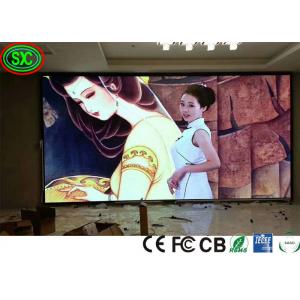 China P3.91 Indoor stage full color rental led display high-end die casting aluminum cabinet background screen supplier