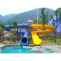 China Outdoor Kids' Water Slides For Amusement Park / Fiberglass Playground Slide for Aqua Park on sale