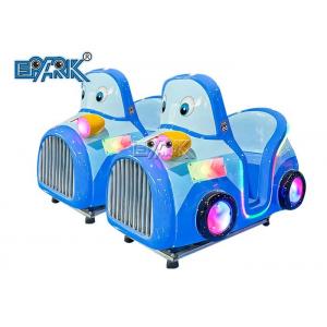 Kiddie Ride Blue Car Arcade Game Machine Coin Operated 180W