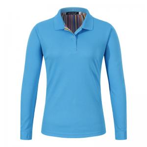 Classic Rainbow Long Sleeve Polo Shirt Custom