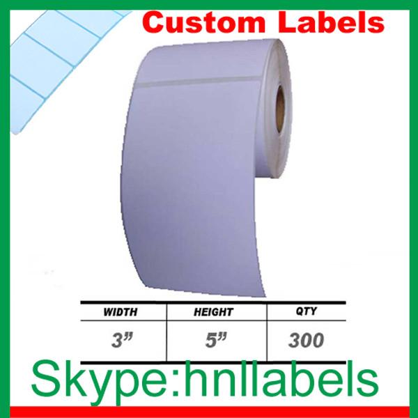 3x5-inch Direct Thermal Label Rolls for Zebra/ Eltron Thermal Printers