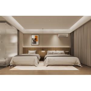 International Hotel Bedroom Furniture Wood Finish Customization Project