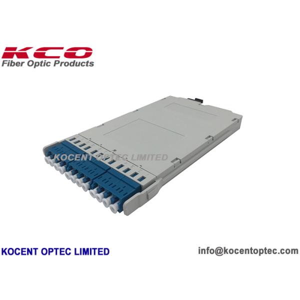 MPO Cassetle Rack Mount Mtp Patch Cord DLC Multimode OM3 OM4 OM5 12 Port Patch Panel