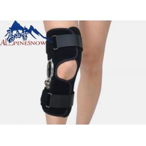China Neoprene Elastic Knee Support Band For Men And Women Black Color supplier