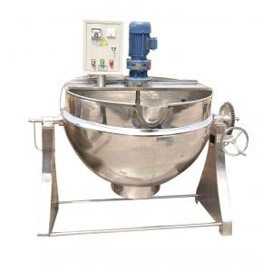 China SUS304 Dairy Foods Stainless Steel Steam Jacketed Pot Double Layer wholesale