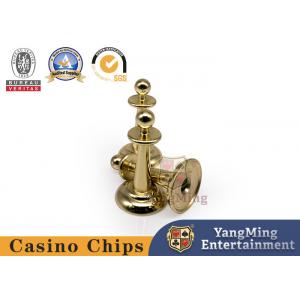 China Casino Roulette Table Win Mark Gold Plated Yellow Factory Supports Wholesale supplier