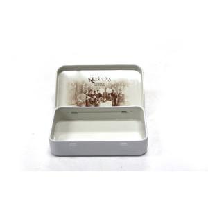 China custom small metal rectangular tins supplier