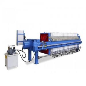 China Waste Water Treatment Membrane Filter Press Machine Backwashing Operation supplier