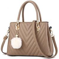 China Leather Fashion Pu Womens Luxury Handbag Top Handle Satchel on sale