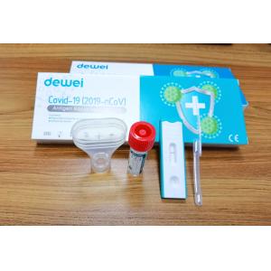 China POCT Oral Fluid Antigen Rapid Test Kit Sputum Saliva Covid-19 Corona Test Kit wholesale