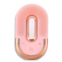 China 4 In 1 Heating Facial Skin Cleansing Brush IPX7 Waterproof Electric Face Washer on sale