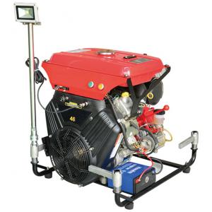 46HP Gasoline Portable Fire Fighting Equipment Pump with LED Light