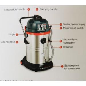 China ISO Vacuum Cleaner Machine 1200W Vacuum Dust Cleaner For Industrial Use supplier