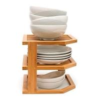 China beautiful totally small modern kitchen sink wooden bamboo dish rack on sale