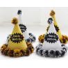 China Gold and Silver Hair Ball Birthday Hat Adult Children's Birthday Birthday Party Paper Hat Exquisite burrs Report wholesale