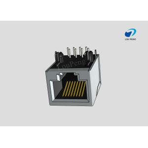 China RJ45 соединители, RJ45, одиночный порт, гаван конфигурация 1 x 1 матрицы, тип RJ поднимают домкратом & затыкают wholesale