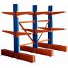 Industrial Double Side Arm Cantilever Metal Rack For Architecture Material