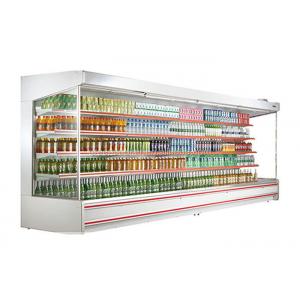 Large Commercial Display Freezer With LED Multideck Storage Display Cabinet 1800W