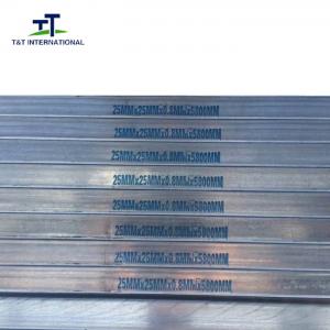 China Construction Building Galvanized Steel Square Tubing Light Weight Light Weight supplier