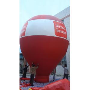 Red Promotion Inflatable Advertising Products , Advertising Balloons For Rent