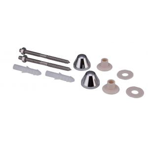 Universal Silver Toilet Seat Fixing Screws Kit For Wash Basin Accessories