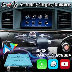 China Lsailt Nissan Multimedia Interface Android Carplay Box For Elgrand E52 Patrol Pathfinder supplier