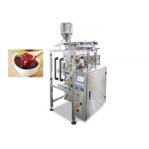 Automated Molasses / Gel Ice Pop / Jam Packing Filling And Sealing Machine