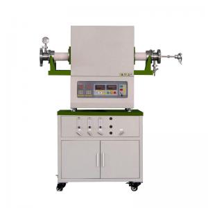 China 1700C CVD High Temperature Tube Furnace With 3 Channel Gas Mixer Vacuum Pump supplier