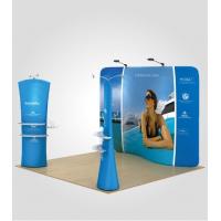 China Stretch Fabric Trade Show Displays Retractable Banner Stands 8ft 10ft 20ft on sale