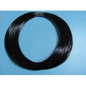 Hook And Eye Black 4mm Plastic Coated Wire Rope Black Smooth Surface
