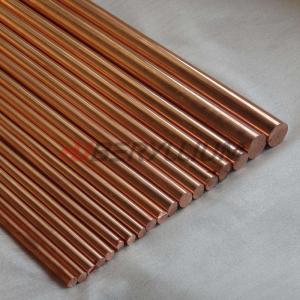Free Cutting ASTM C14500 Tellurium Copper Alloy Rod / Bar Shape