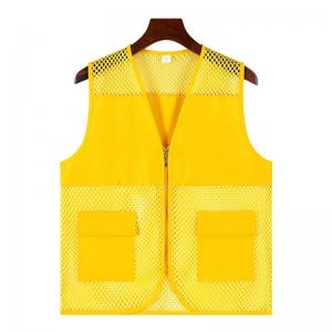 Custom Reflective Vest OEM Mesh Material Site Factory Car Repair Commonly Used High Visibility Safety Vest